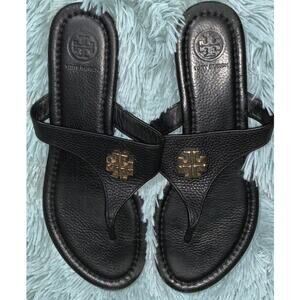 Tory Burch Leather Thong Sandals - Size 7.5 - Great for Vacation!
